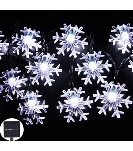 2-Pack 200 LED Solar String Lights For Outside, Solar Christas Lights...