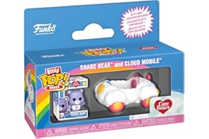 Funko Pop! Bitty Ride: Care Bears - Share Bear with Cloud Mobile