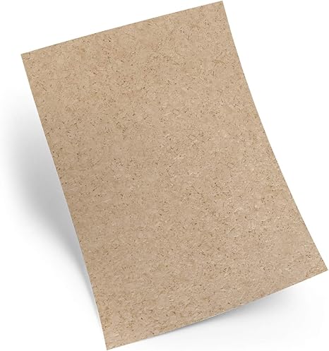 Logbuch-Verlag 25 Blatt Briefpapier Kork Optik Holzoptik Vintage