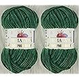 Himalaya Dolphin Baby Yarn Knitting Yarn 2 Skeins 264 Yards 2x100gram Super Bulky Baby Blanket Yarn (80360)