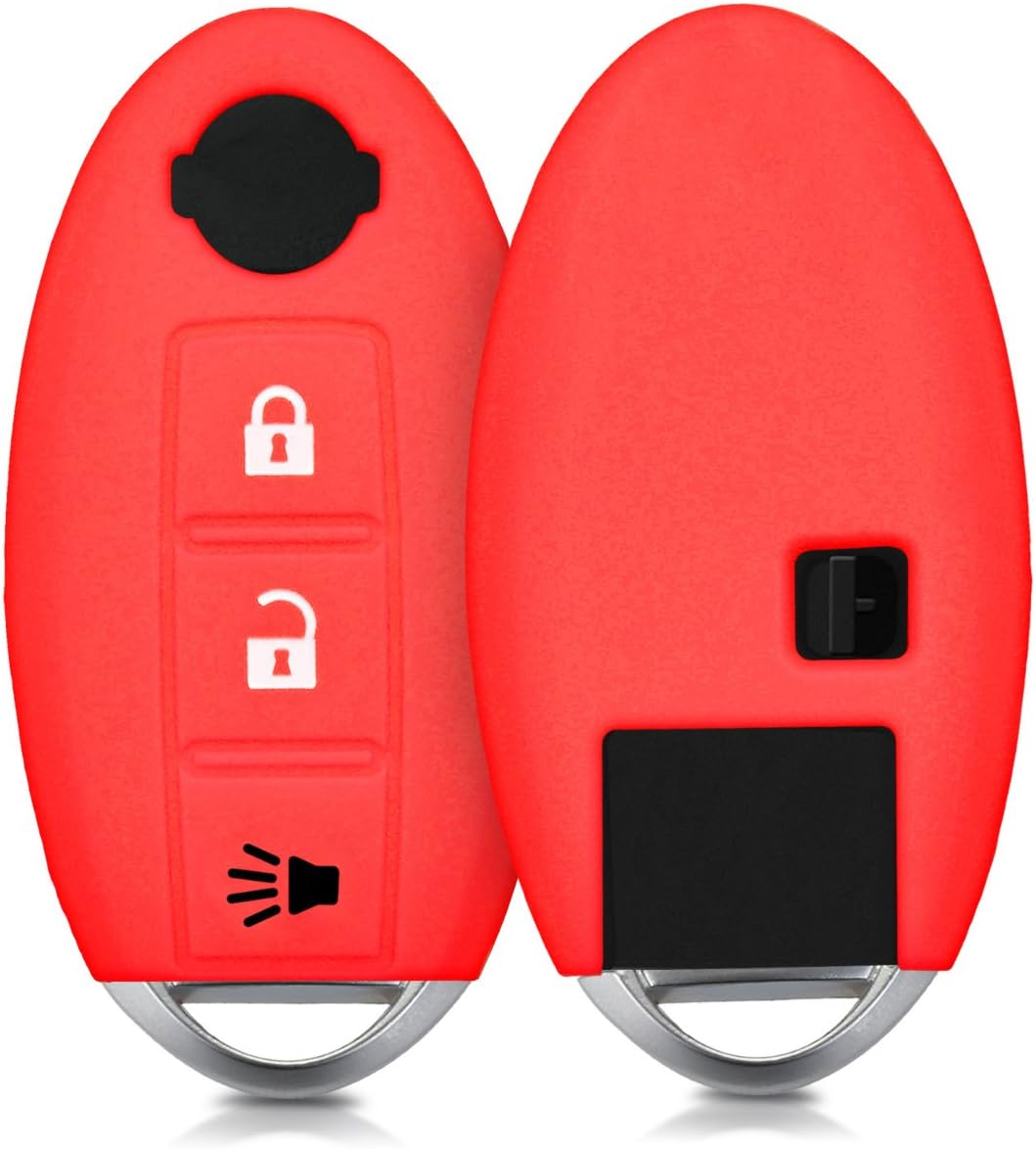 kwmobile Car Key Cover for Nissan Silicone Protective Key