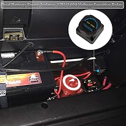 RANSOTO Dual Battery Isolator Kit 12 Volt 140 Amp