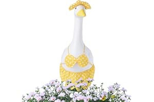 Porch Goose Outfits Bikini | Garden Statue Summer Clothes | Porch Goose Decoration Costume | for Yard Lawn Patio Courtyard Ba