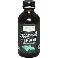Frontier Natural Products Peppermint Flavor, A/F, 2-Ounce