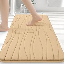 Buganda Memory Foam Bathroom Rug Mat 30x20, Extra