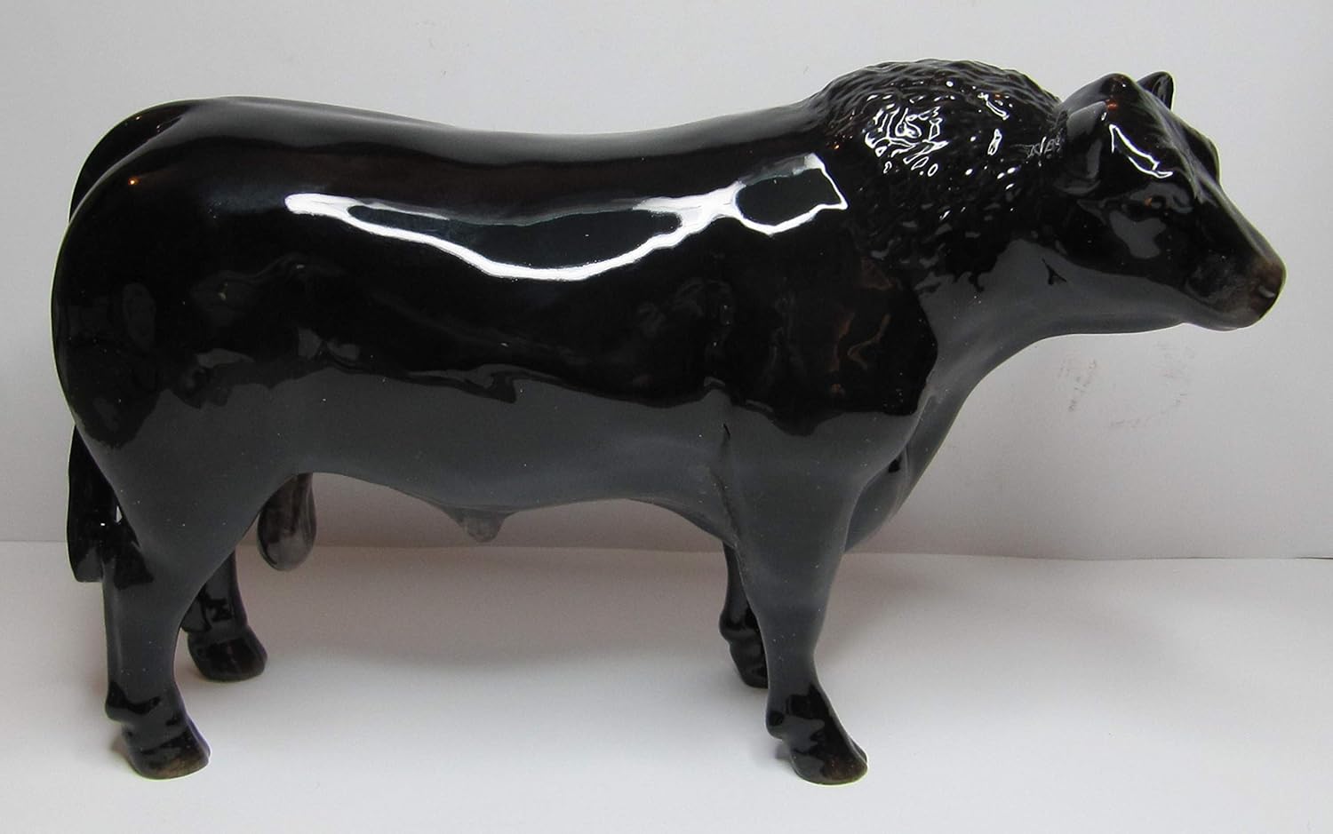 Amazon Com John Beswick Jbf86 Aberdeen Angus Bull Figurine Toys