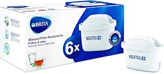 BRITA Wasserfilter-Kartusche MAXTRA+ 6er Pack – Kartuschen für alle BRITA Wasserfilter zur Reduzierung von Kalk, Chlor & geschmacksstörenden Stoffen im Leitungswasser