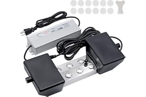 KHEARPSL Mist Maker Ultrasonic Fogger Pond Fog Machine Atomizer Air Humidifier Mist Maker Fogger for Water Fountain Pond Rockery Halloween Decoration (6 Heads)