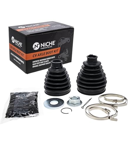 Amazon.com: NICHE Rear CV Axle Boot Kit for Kawasaki Teryx 800 4