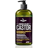 Hair Chemist Superior Growth Jamaican Black Castor Shampoo 33.8 oz. - Sulfate Free Shampoo made with Natural Ingredients