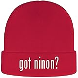 got Ninon? - Soft Adult Beanie Cap, Red