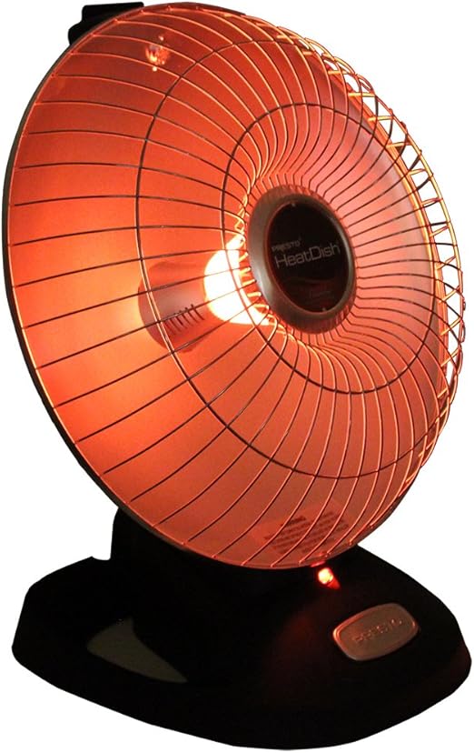 Amazon Com Presto Heat Dish Plus Parabolic Electric Heater Home