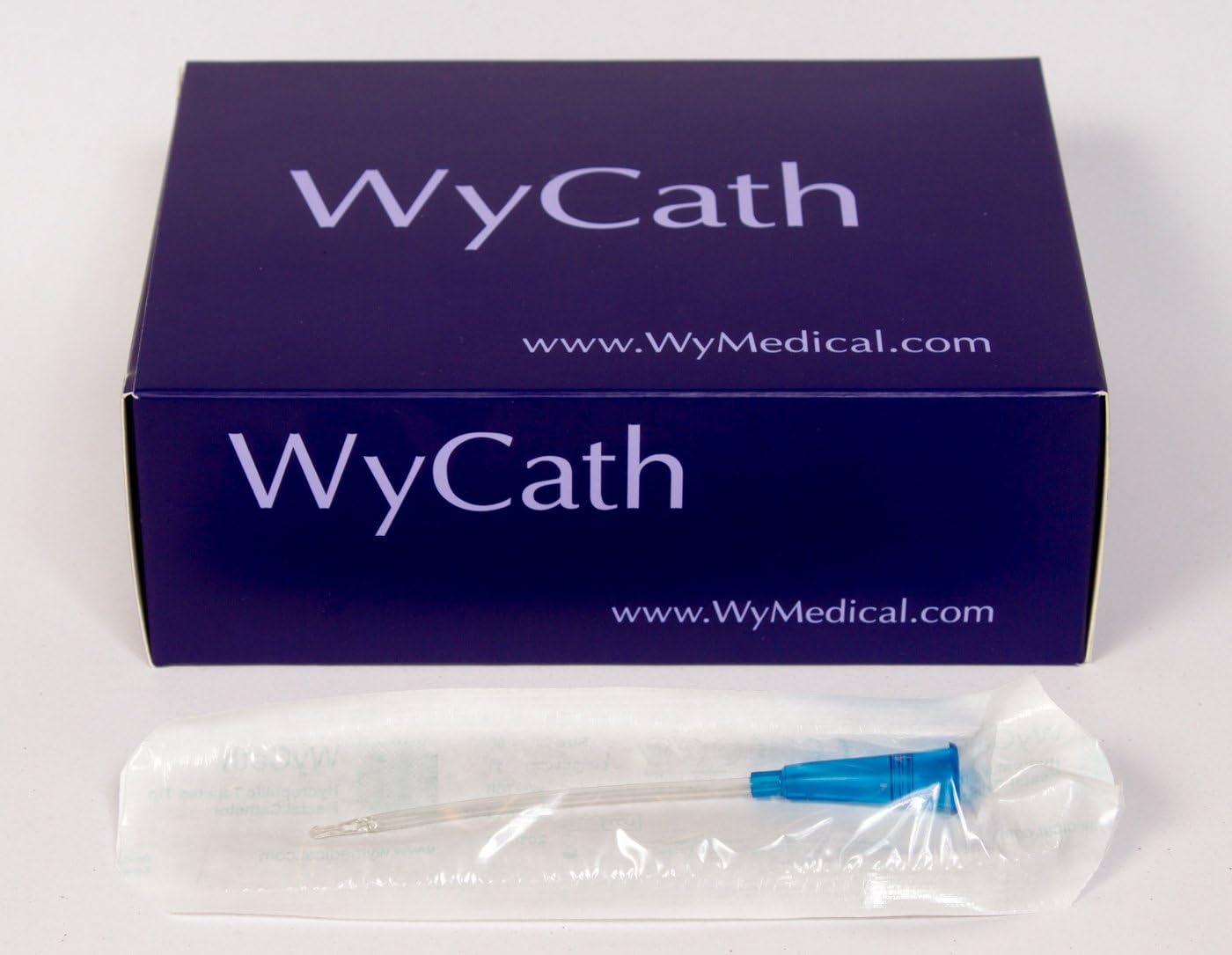 WyCath Hydrophilic Lubricated Meatal Dilator Standard Tip 08ch (Box of 30)