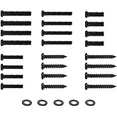 TV Stand Screws and Washers for All TV Stand Legs Screws Kit for TCL Hisense Samsung LG Vizio JVC Onn Sony Toshiba Insignia Westinghouse Philips Sharp Roku TV Legs Universal TV Stand Screws
