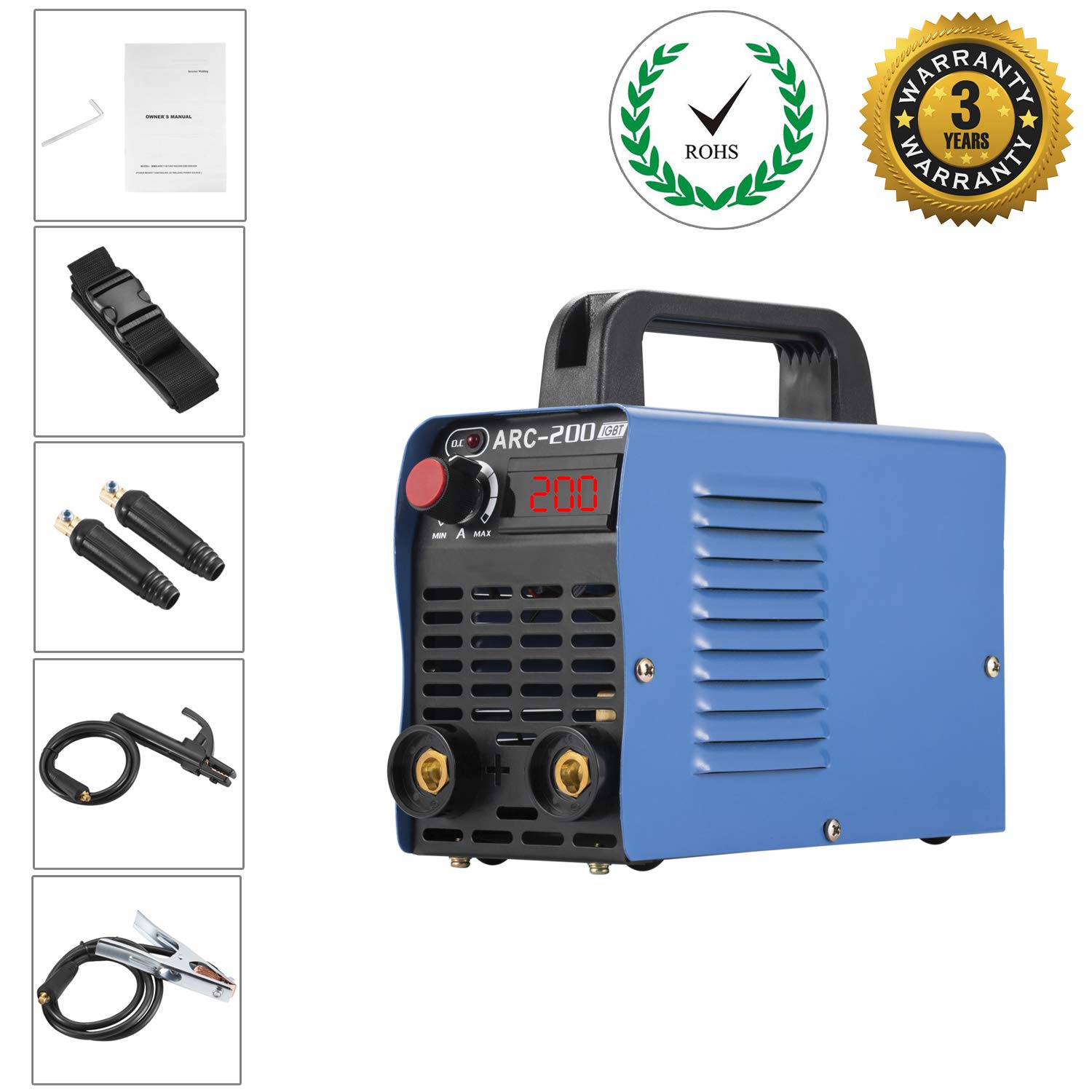 4. Hiwension ARC 200 Welding Machine IGBT Inverter Welder