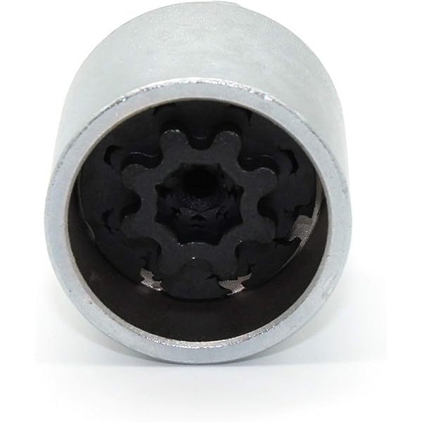 Amazon Com Temo 809 Anti Theft Wheel Lug Nut Removal Socket Key 3436 Compatible For Audi Automotive