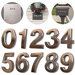 HopeWan Mailbox Numbers, Apartment Door Number