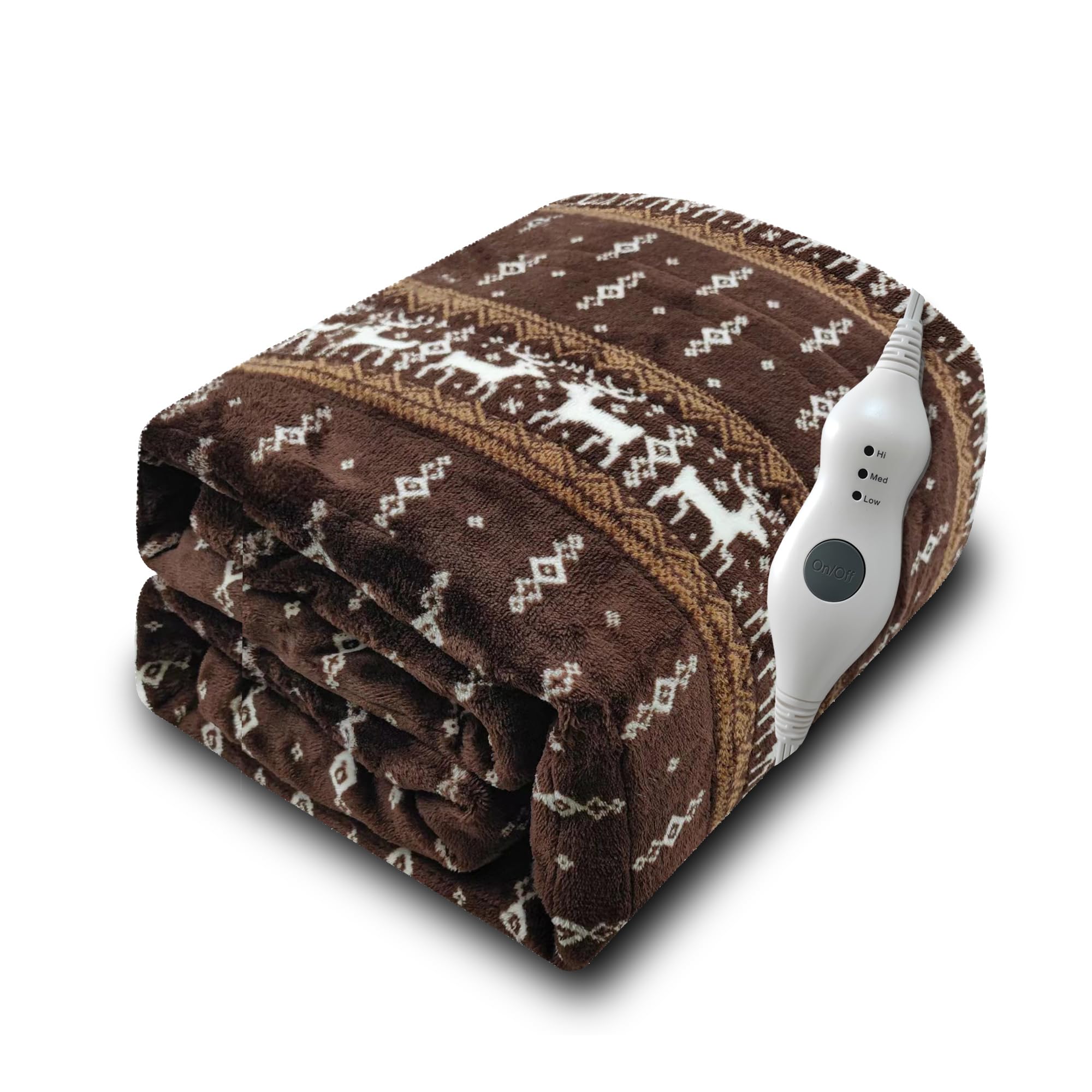 Amazon Animal Print Heated Blanket Cheetah Print Electric Blanket