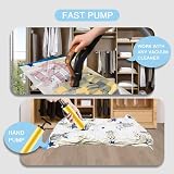 UOUNE Vacuum Storage Bags 4 Jumbo 110x80 cm, Reusable Space Saver view 7