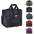 WOLT Bowling Ball Bag for Single Ball - Bowling Ball Tote Bag with Padded Ball Holder, 2 Pockets fit Bowling Shoes Up to Mens Size 14 and Accessories