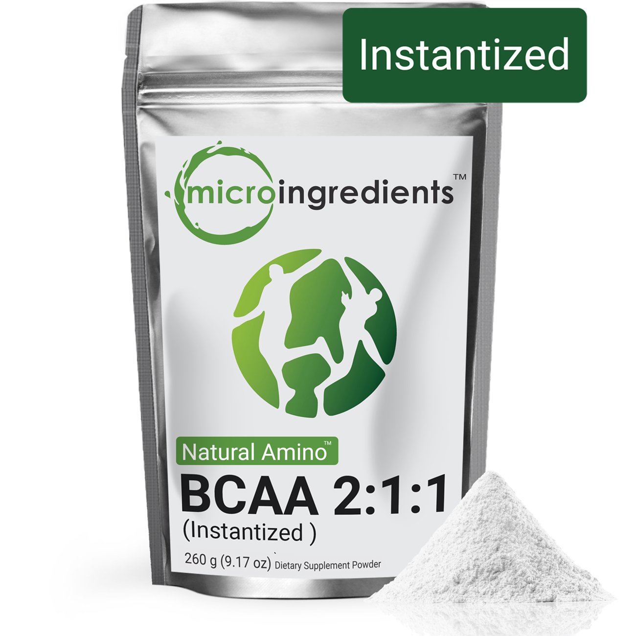 Micro Ingredients Plant-Based Pure Bcaa 2:1:1 Powder (Instantized) Support Mu.. 21 71HkGNIy53L
