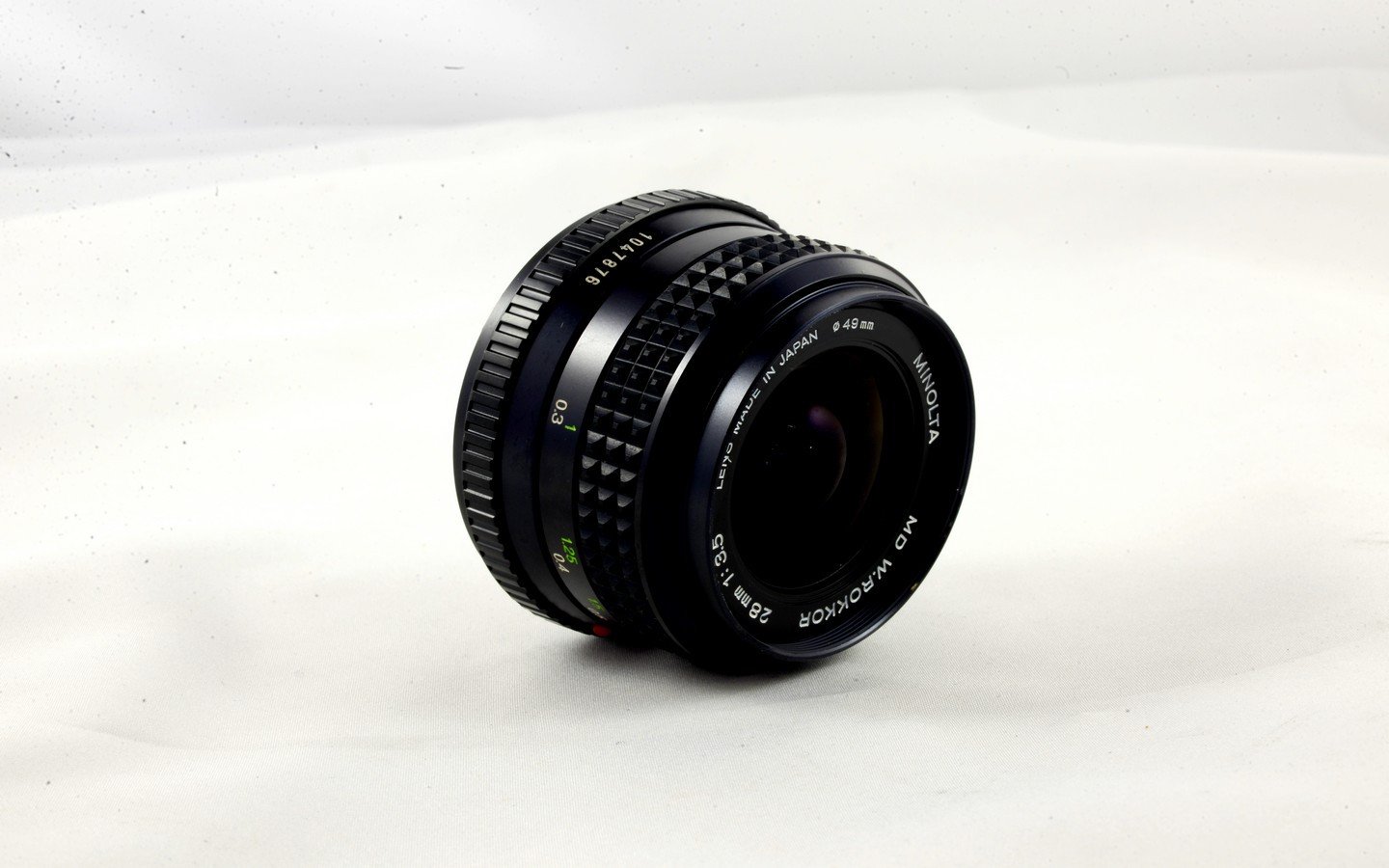 Amazon.com : Minolta 28mm f/3.5 MD-Mount Manual Focus Prime Lens : Camera &  Photo