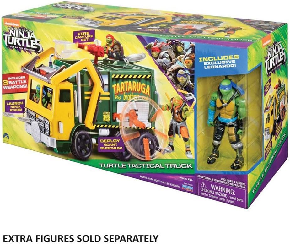 ninja turtle garbage truck toy