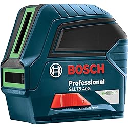 Bosch GLL75-40G Outdoor Self Leveling Cross Line