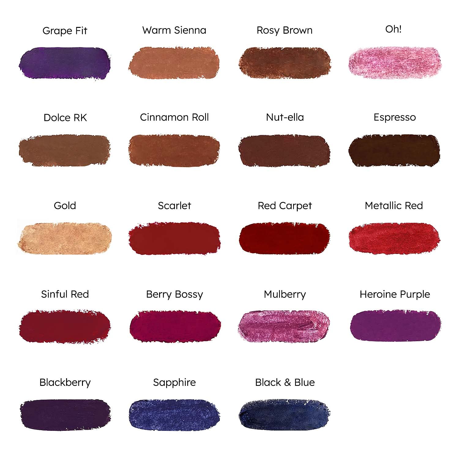 Ruby Kisses Ultra Matte Super Rich Lipstick 3.5g/0.12oz (RMLS14 BLACKISM)