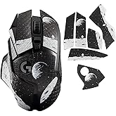 IMMOENUC Mouse Grip Tape Sticker for Logitech G502 Lightspeed / G502 Hero Mouse Anti Slip Skin Self-Adhesive,Pre-Cut,Sweat-Resistant Game Mice Accessories(Earth Pattern)