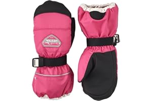 Hestra CZone Junior Mitt (Youth 2-13yrs) I Waterproof, Insulated Kids Mitten for Skiing, Snowboarding or Playing in The Snow