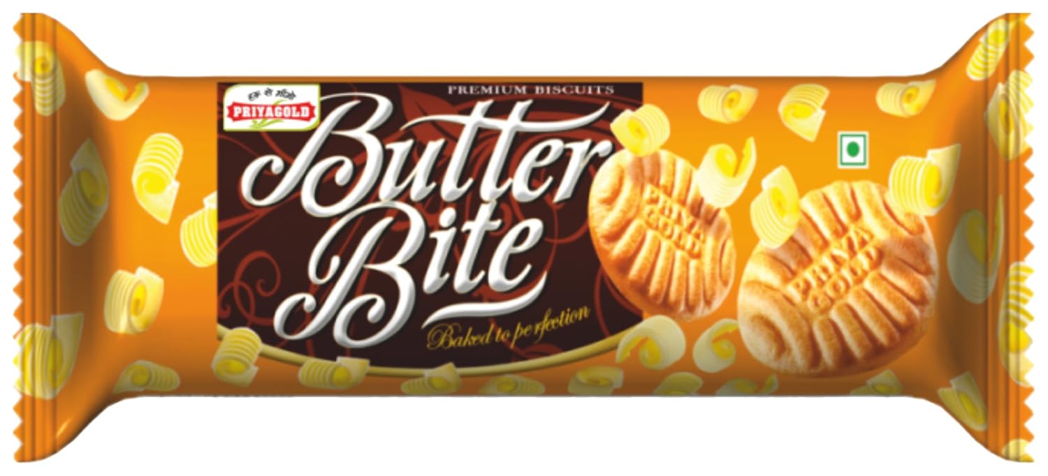 Priyagold Butter Bite Premium Butter Cookies, 75g Amazon.in Amazon Pantry