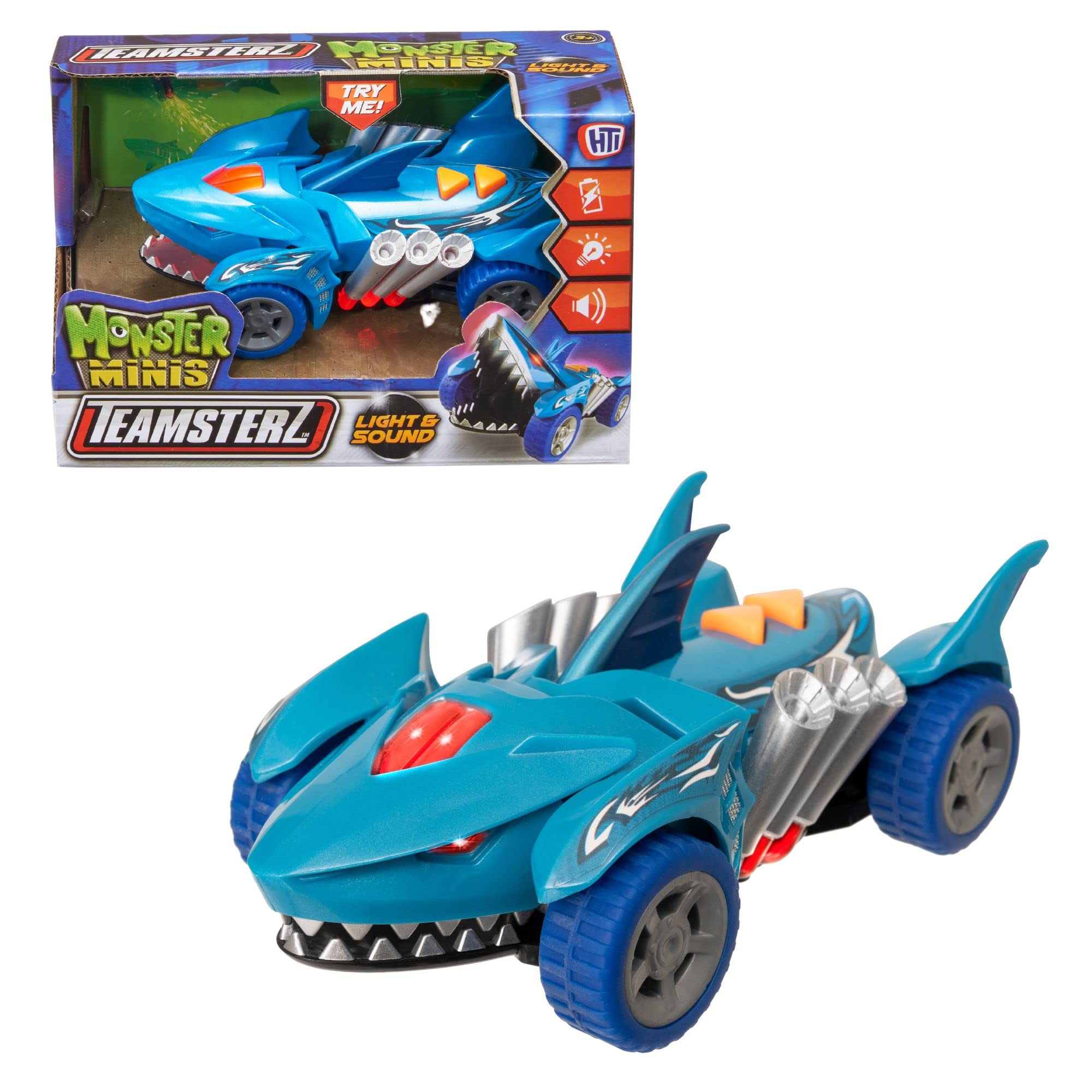 TEAMSTERZ TZ MONSTER MINIS L&S SHARK