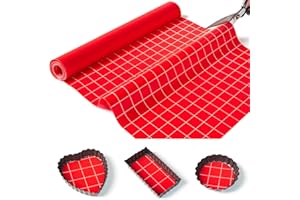 EuChoiz Silicone Baking Mat Roll 16IN*5FT, Non-Slip, Non-Stick, Reusable, Free Cutting, Oven Liner, Counter Mat, Freeze Dryer
