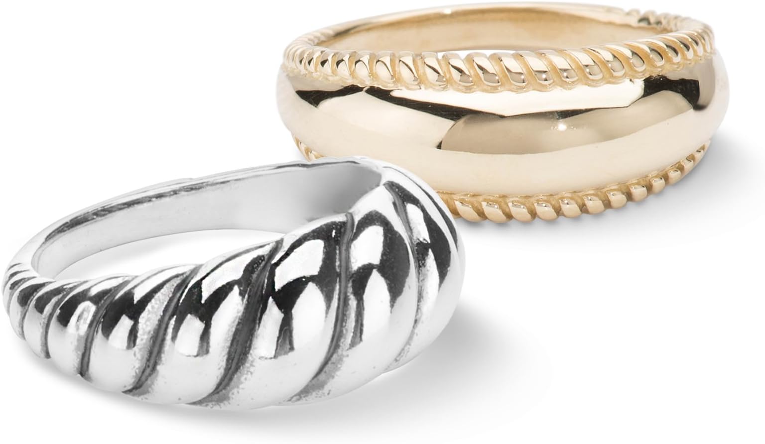 SterlingSilver & Brass Size 5 through 10 Ring Insert Set