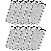 Moonorange 10 Pack Auqarium Filter Replacement Plates, Turtle Tank Filter Sponges, Suitable for 3.5W 280L/H Low-Water Filter