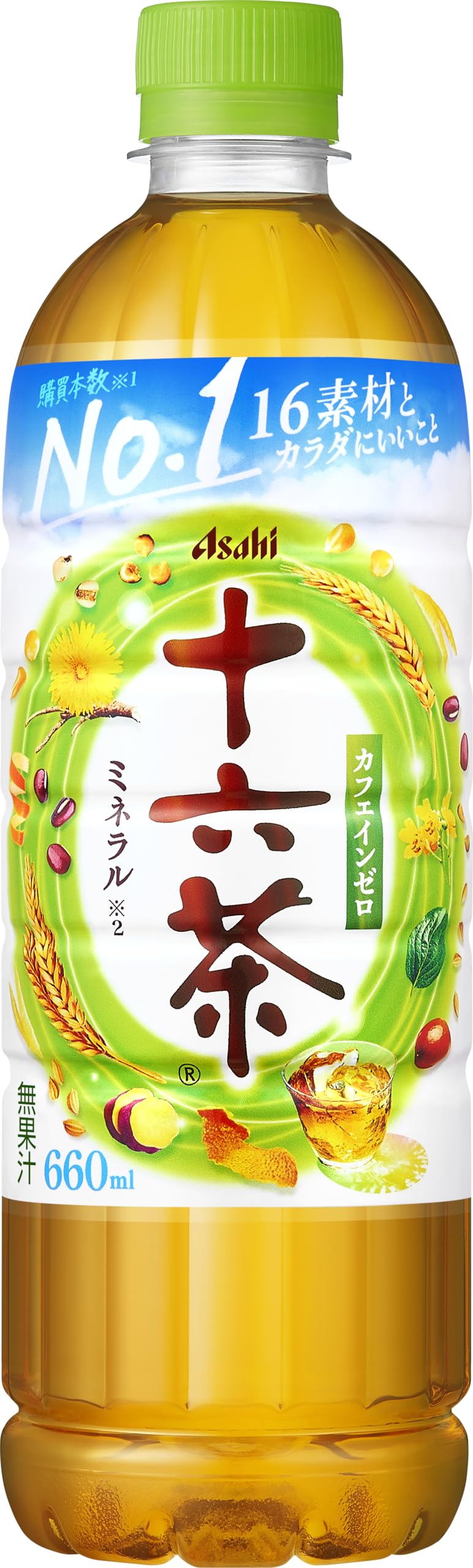 アサヒ 十六茶 660ml×24本