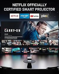 [Netflix Officially & AI Focus] Projector with WiFi