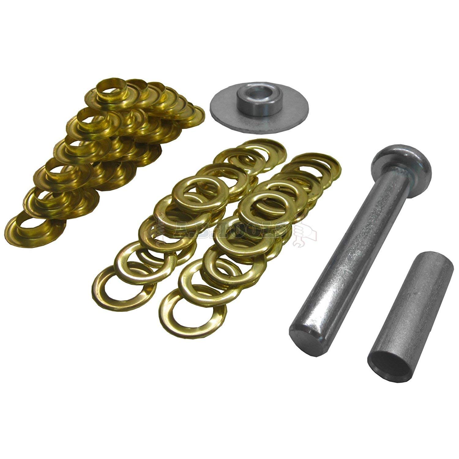 toolzone Unisex's UA1653 TL022 Tarpaulin Repair Kit-Brass, Universal