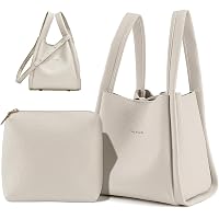 YONBEN Women’s PU Leather Shoulder Bag – Lightweight, Spacious, Multiple Pockets