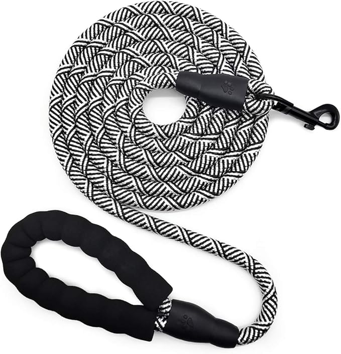Mycicy 10 FT Rope Dog Lead with Comfortable Padded Handle, Strong Dog