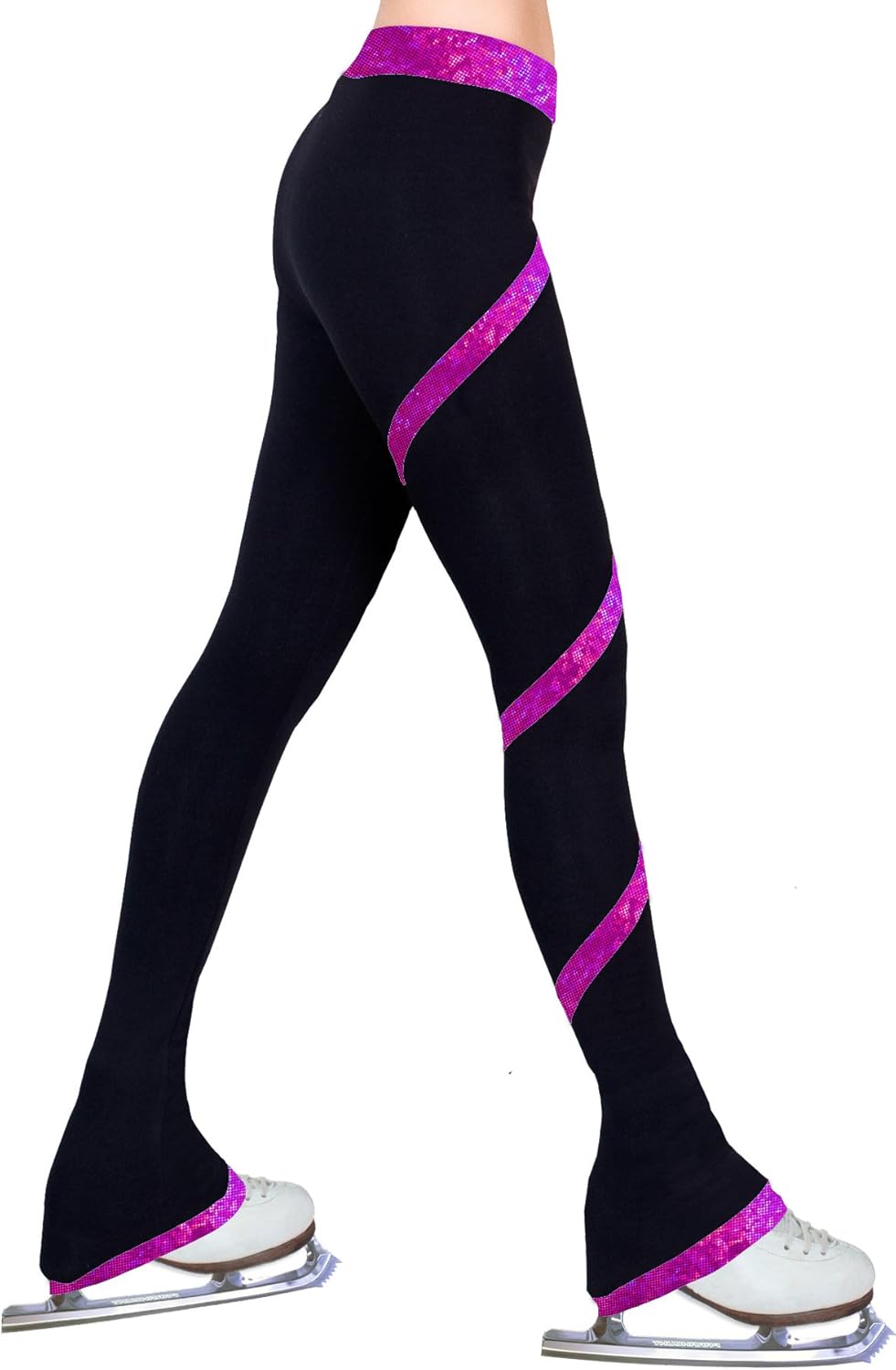 Figure Skating Spiral Polartec Polar Fleece Pants: Clothing