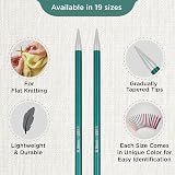 KnitPro Zing Single Pointed Needles 10in 8.00mm view 3