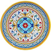 Certified International 28183 Portofino Round Platter, Melamine Heavy Weight, 650 Grams, 14-inch Diameter