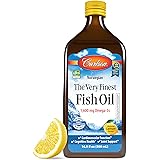 Carlson Labs Very Finest Fish Oil Nutritional Supplement, Lemon, 16.9 Fluid Ounce