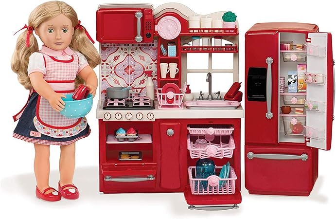 american girl doll gourmet kitchen