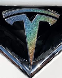 Logo Decal Wrap for Tesla Model S, Facelift, 14-pc