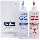 West System 865-16 G/5 Five-Minute Epoxy Adhesive, 32 oz | Quick-Cure | Get a fast, strong bond for quick repairs in just minutes with this reliable two-part, five-minute epoxy adhesive.