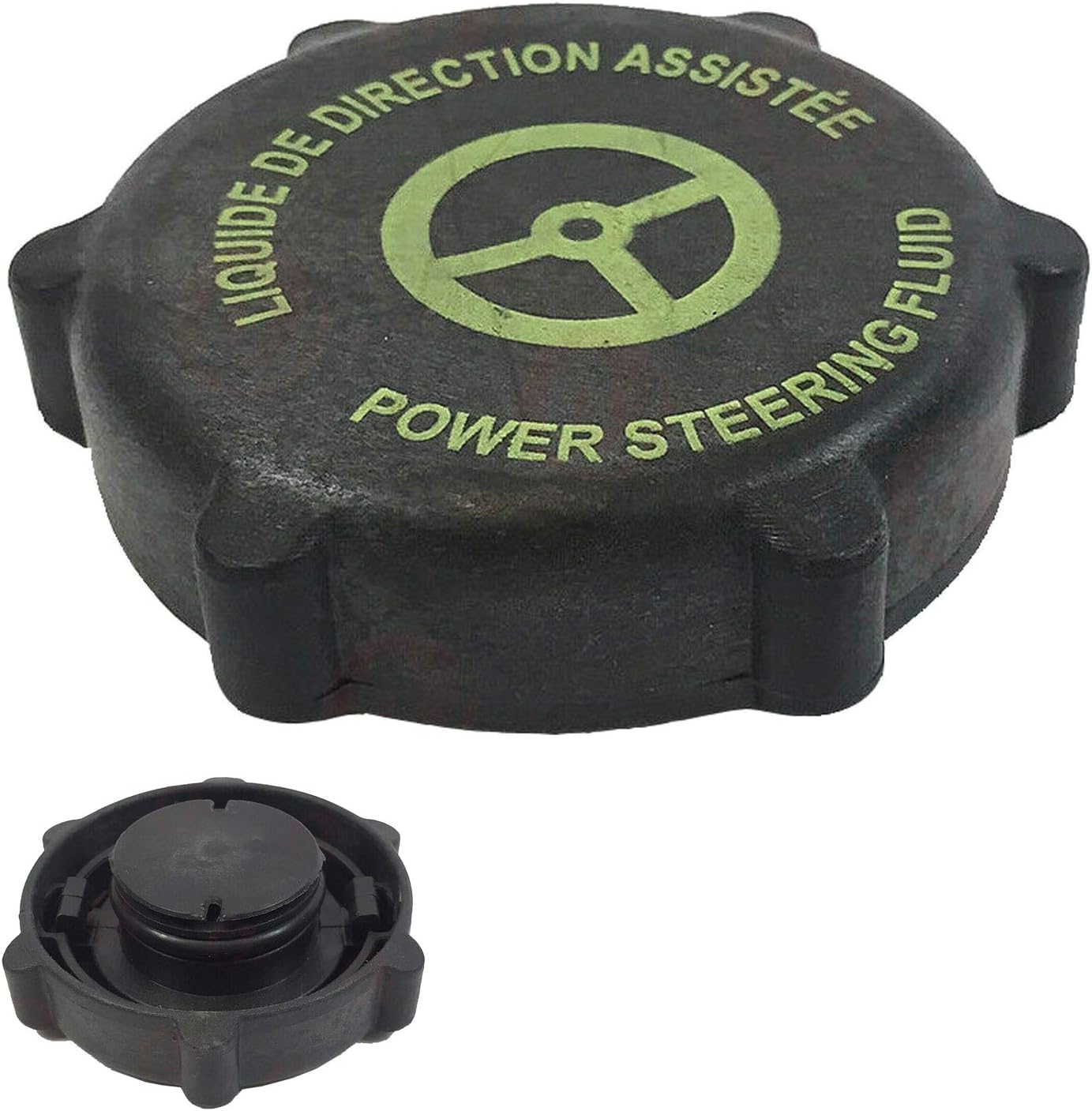 Power Steering Oil Fluid Reservoir Tank Cap, Replacement Bottle Coolant