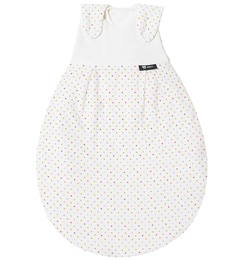 Alvi Baby Mäxchen Schlafsack Außensack Das Original Gr. 74/80 Bunte Tupfen